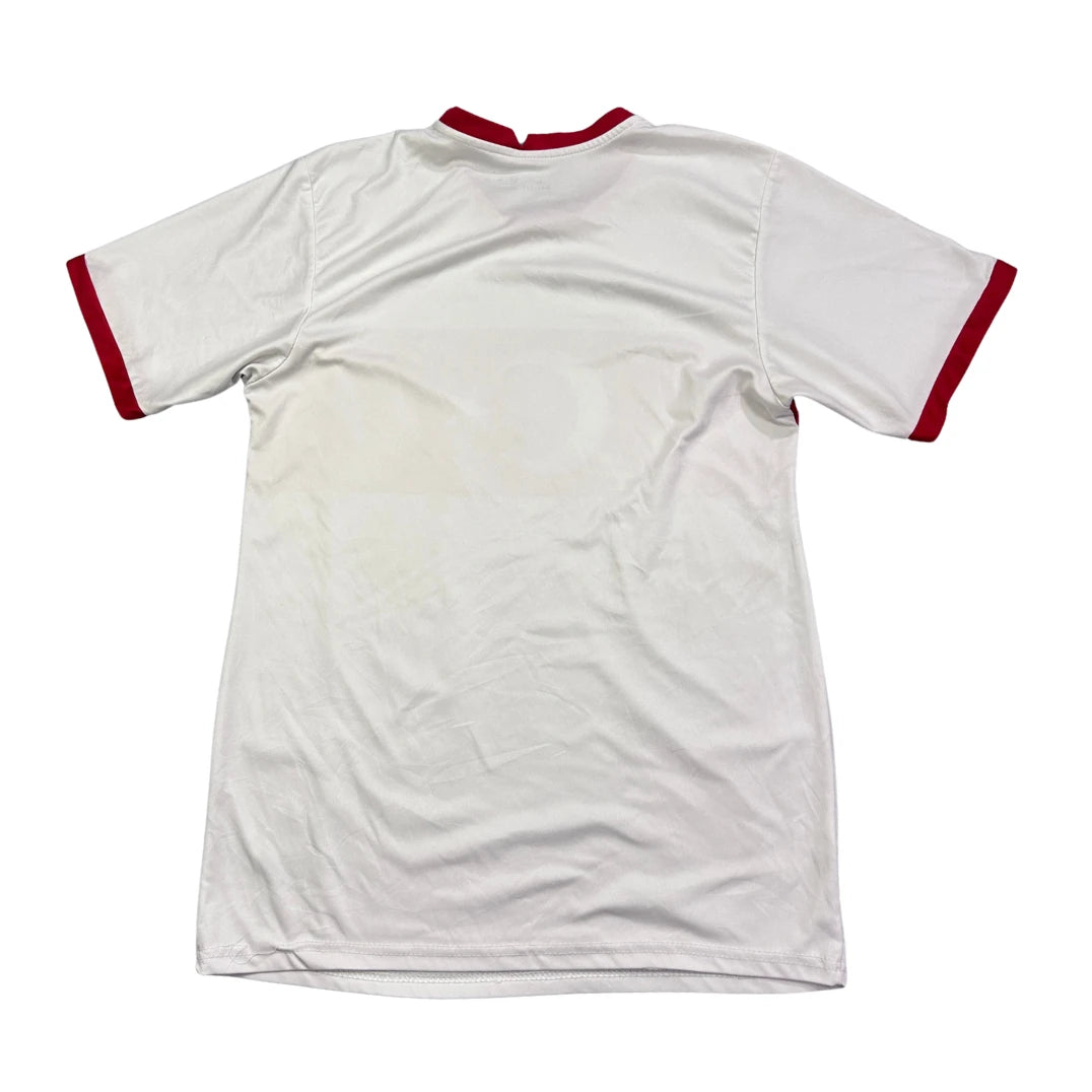 Nike® White Dri-FIT Football Jersey(M)