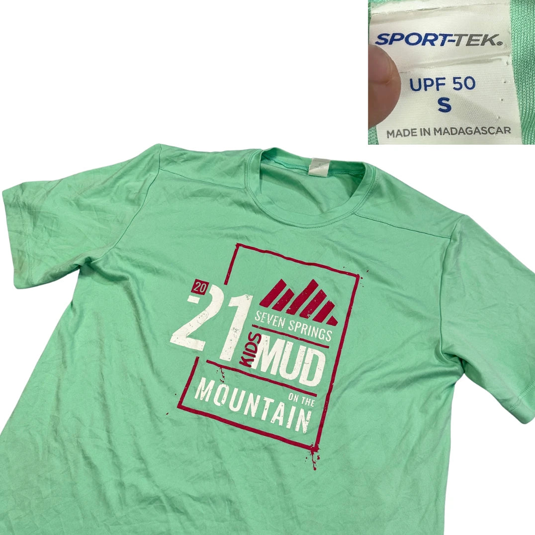 Sport-Tek® Mint Green Graphic Performance T-Shirt(S)