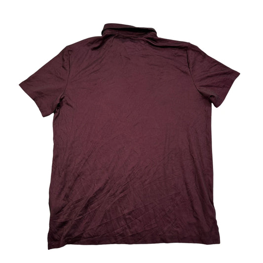 American Eagle® Maroon Polo T-Shirt(L)