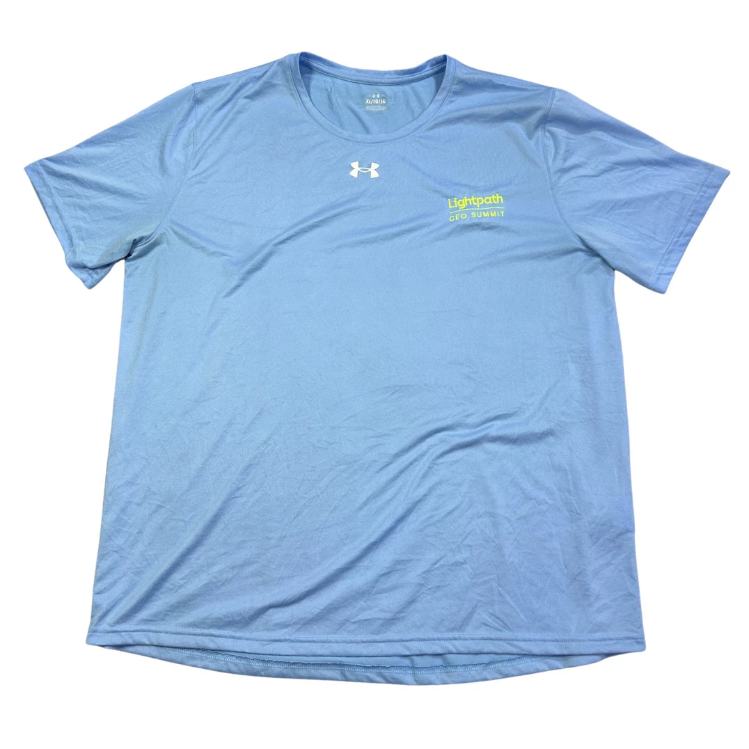 Under Armour® Sky Blue Performance T-Shirt(XL)