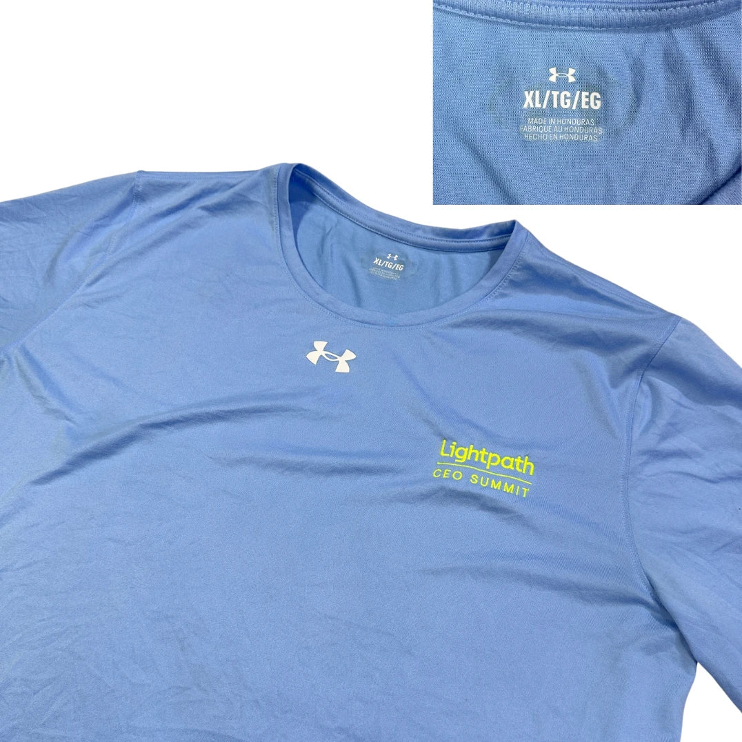 Under Armour® Sky Blue Performance T-Shirt(XL)