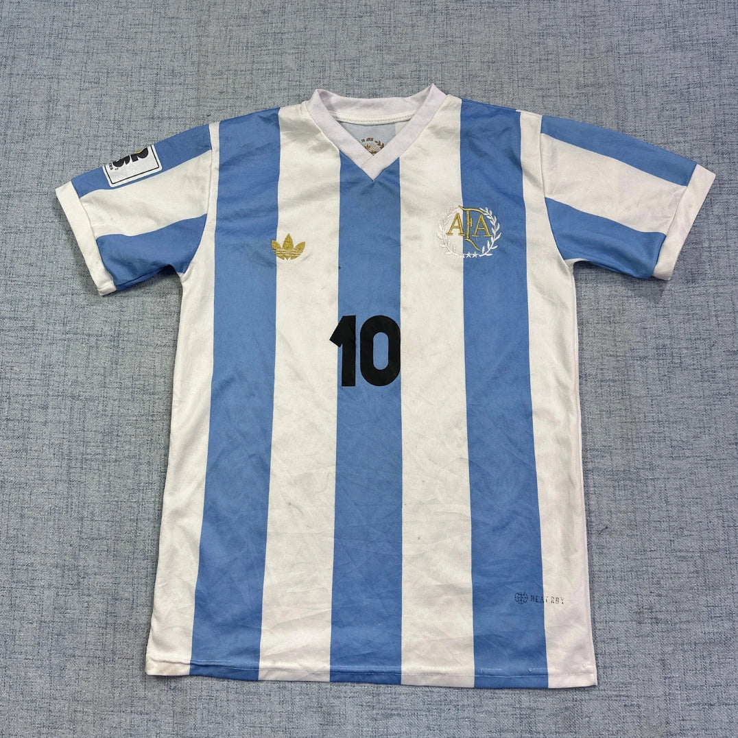 Messi Argentina Home Football Jersey