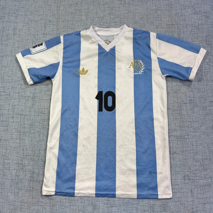 Messi Argentina Home Football Jersey