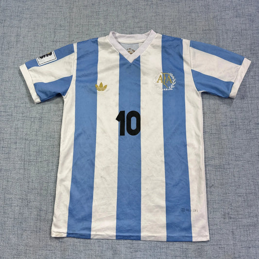 Messi Argentina Home Football Jersey