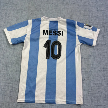 Messi Argentina Home Football Jersey
