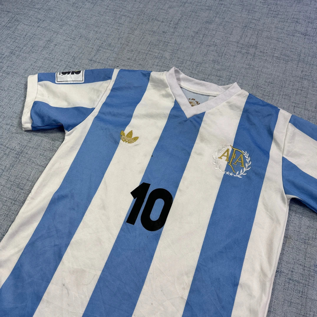 Messi Argentina Home Football Jersey