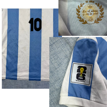 Messi Argentina Home Football Jersey