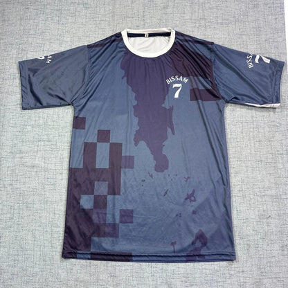 Blue Graphic Sports Jersey
