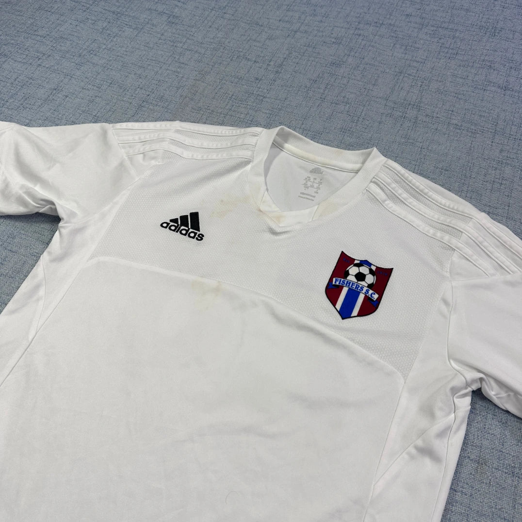 Adidas® White Football Jersey