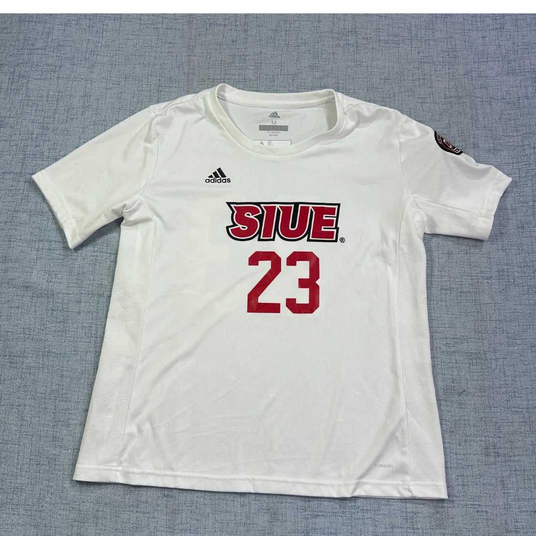 Adidas® White Graphic Sports T-Shirt