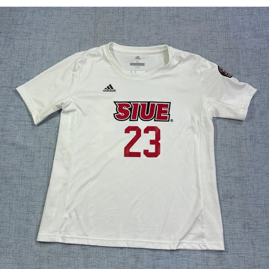 Adidas® White Graphic Sports T-Shirt