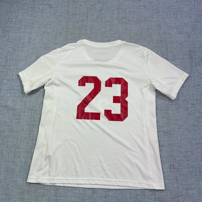 Adidas® White Graphic Sports T-Shirt