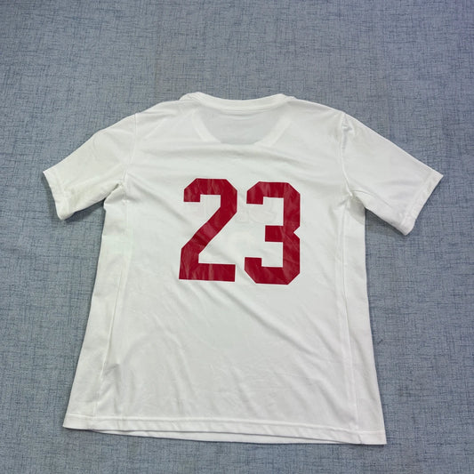 Adidas® White Graphic Sports T-Shirt