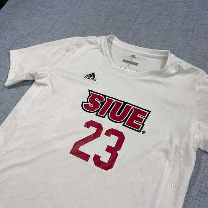 Adidas® White Graphic Sports T-Shirt