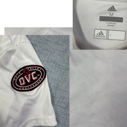 Adidas® White Graphic Sports T-Shirt