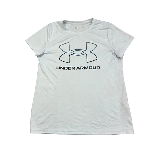 Under Armour® White Graphic Performance T-Shirt(L)