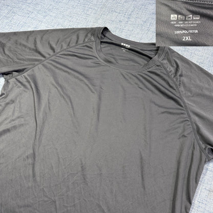 Grey Performance Athletic T-Shirt(L)
