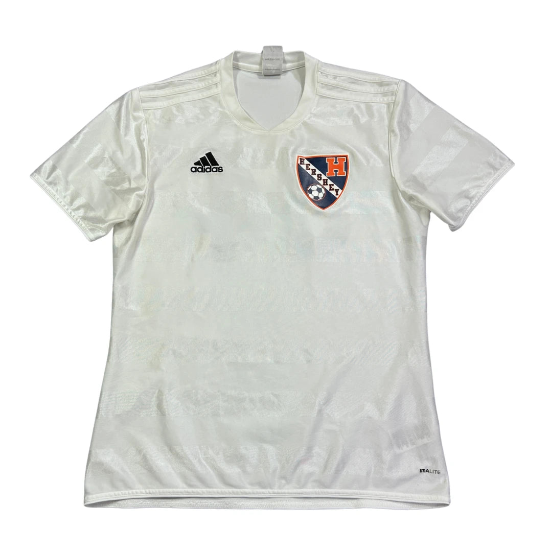 ⚽ Adidas® White Soccer Jersey(M)