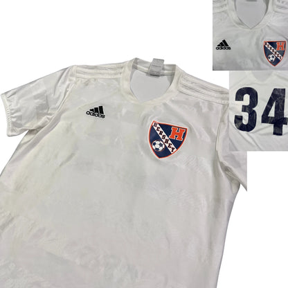 ⚽ Adidas® White Soccer Jersey(M)