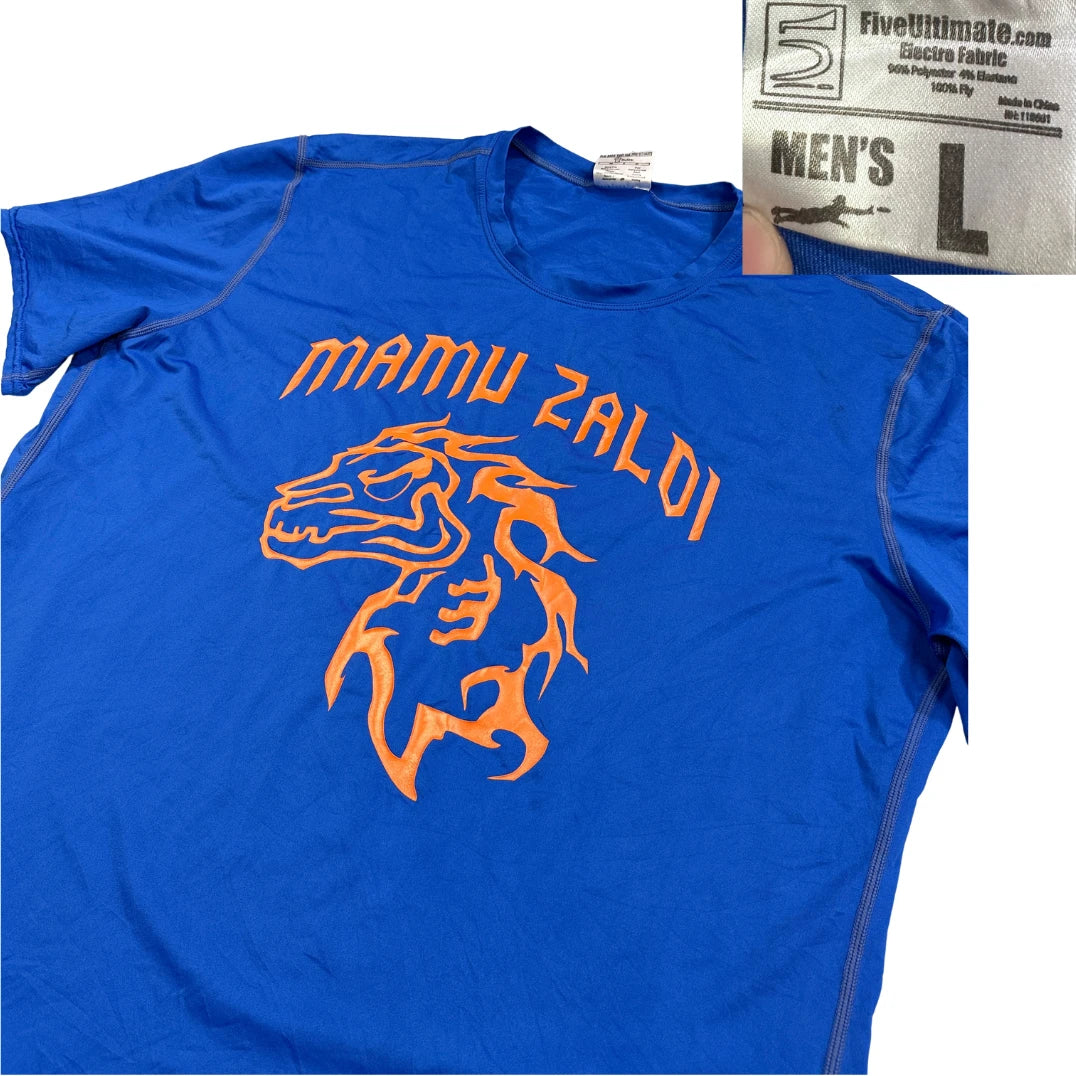 💙 Five Ultimate® Blue Performance Sports T-Shirt(L)