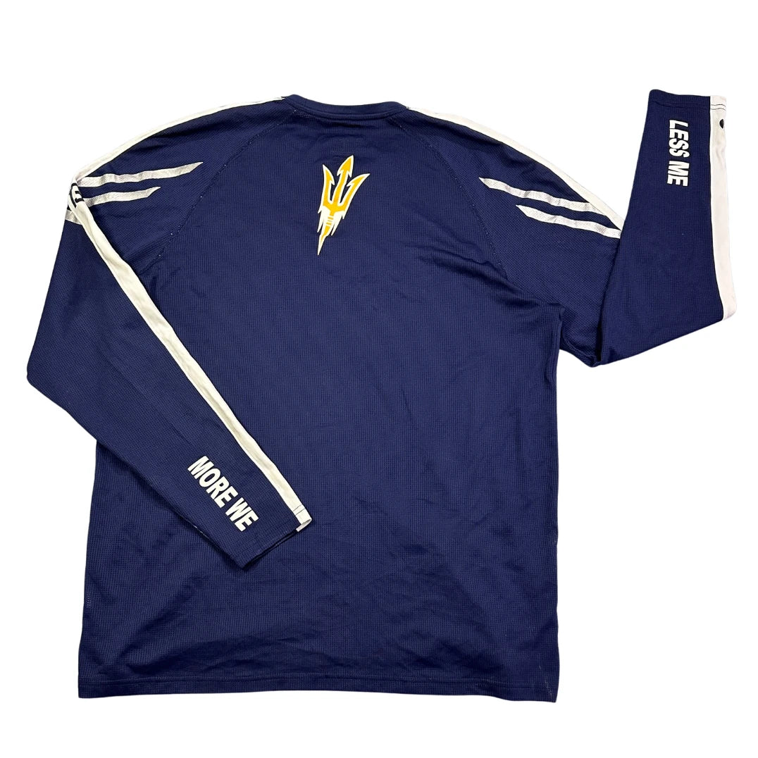 🏐 Holloway® Navy Volleyball Long Sleeve Performance Shirt(L)