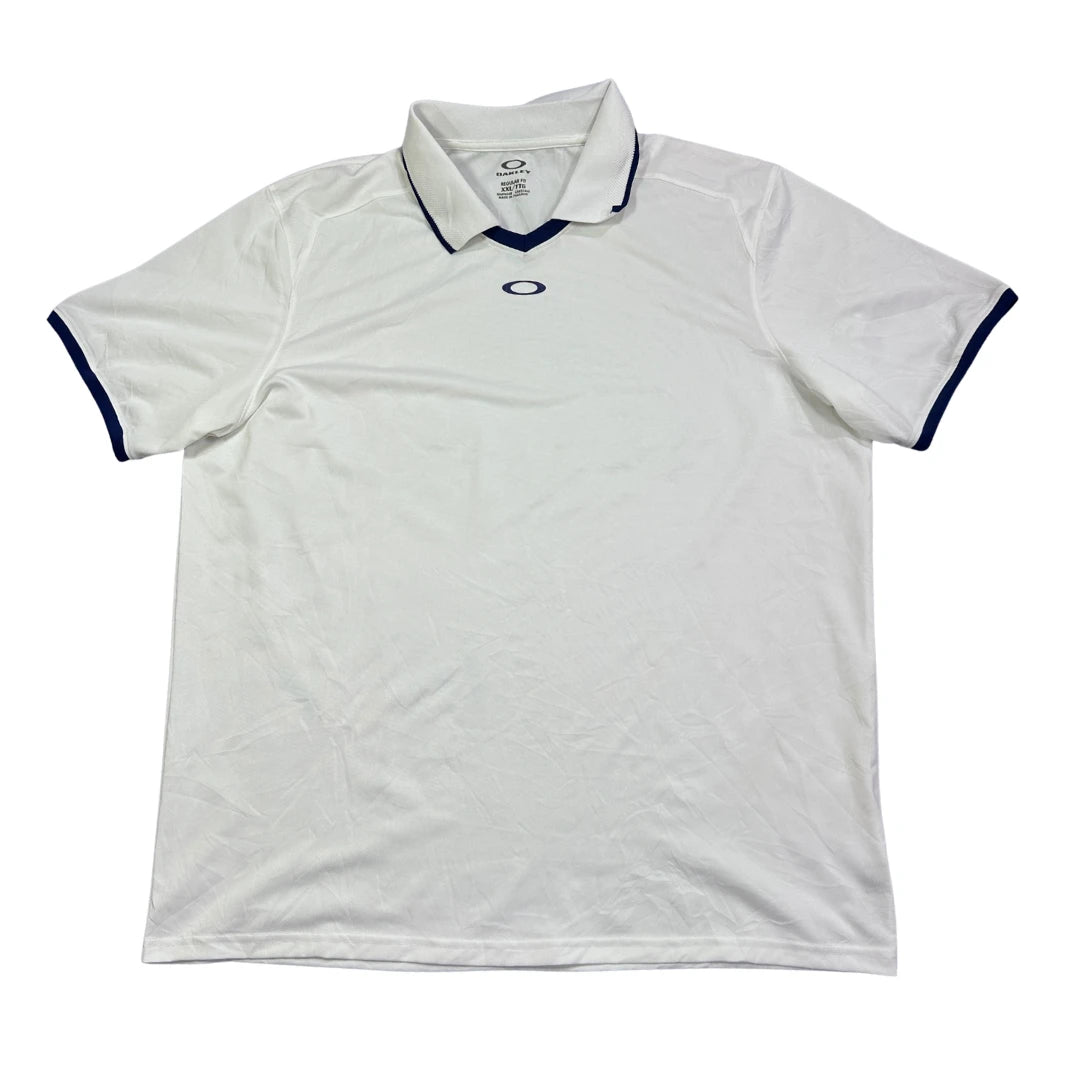 👕 Oakley® White Performance Polo Shirt(2XL)