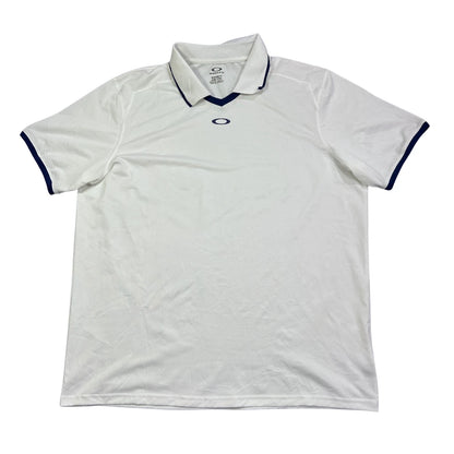 👕 Oakley® White Performance Polo Shirt(2XL)