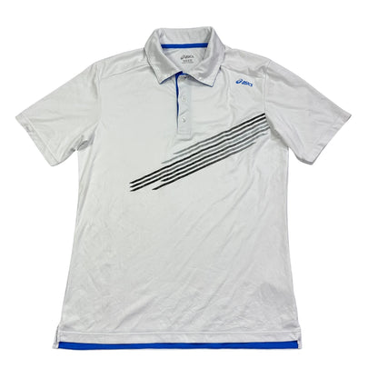 🏌️ Asics® White Performance Polo Shirt(M)