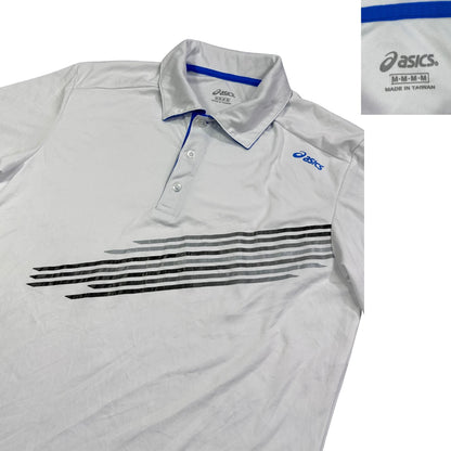 🏌️ Asics® White Performance Polo Shirt(M)