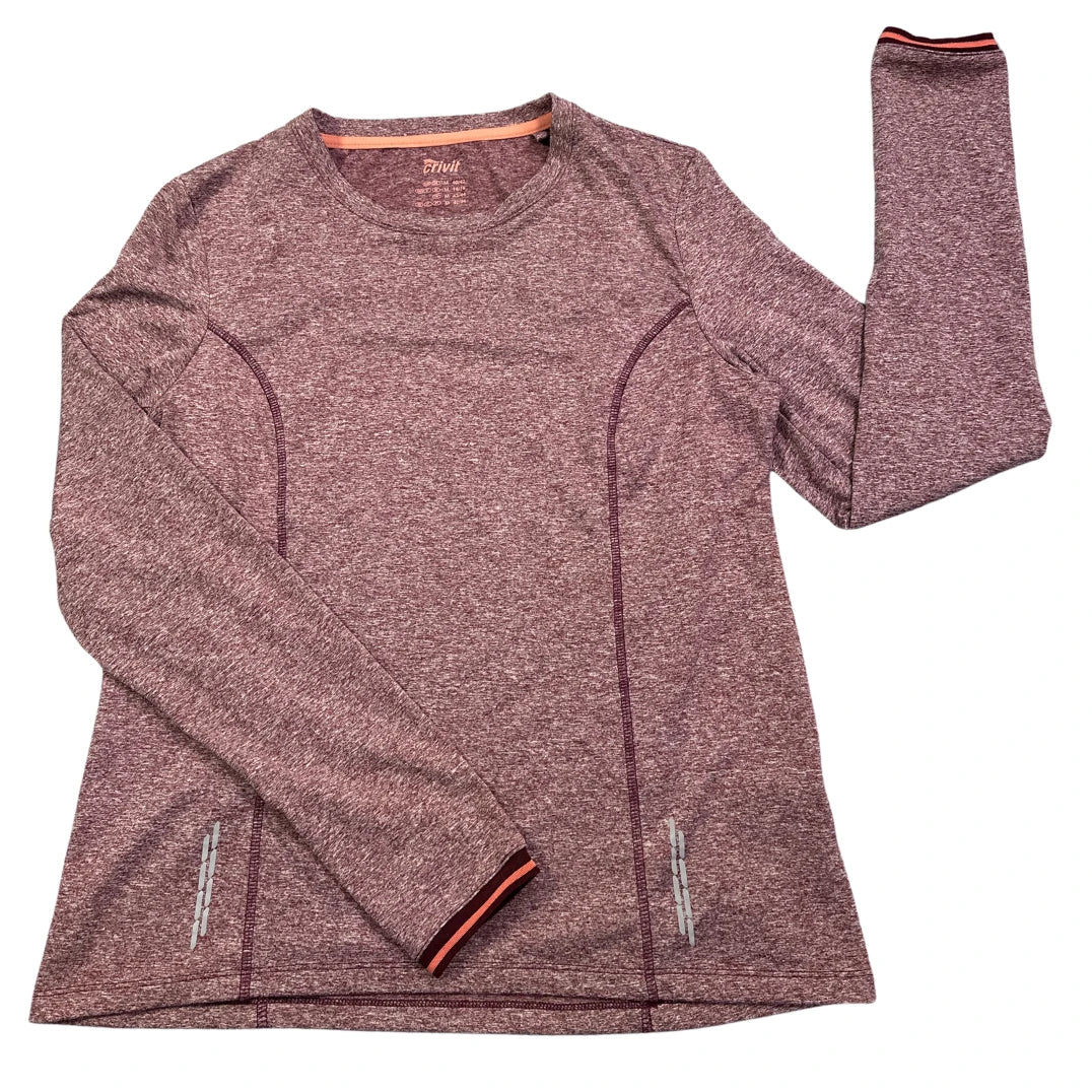 Crivit® Heather Mauve Performance Long Sleeve T-Shirt(S)