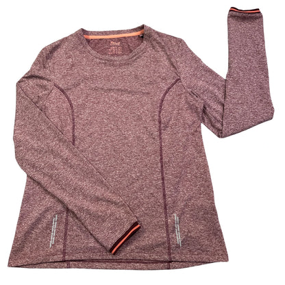Crivit® Heather Mauve Performance Long Sleeve T-Shirt(S)
