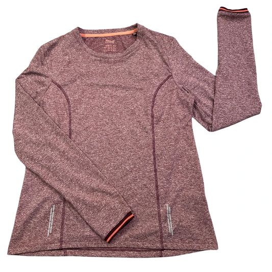 Crivit® Heather Mauve Performance Long Sleeve T-Shirt(S)