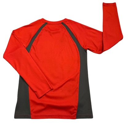 Columbia® Red Omni-Wick Performance Long Sleeve T-Shirt(S)