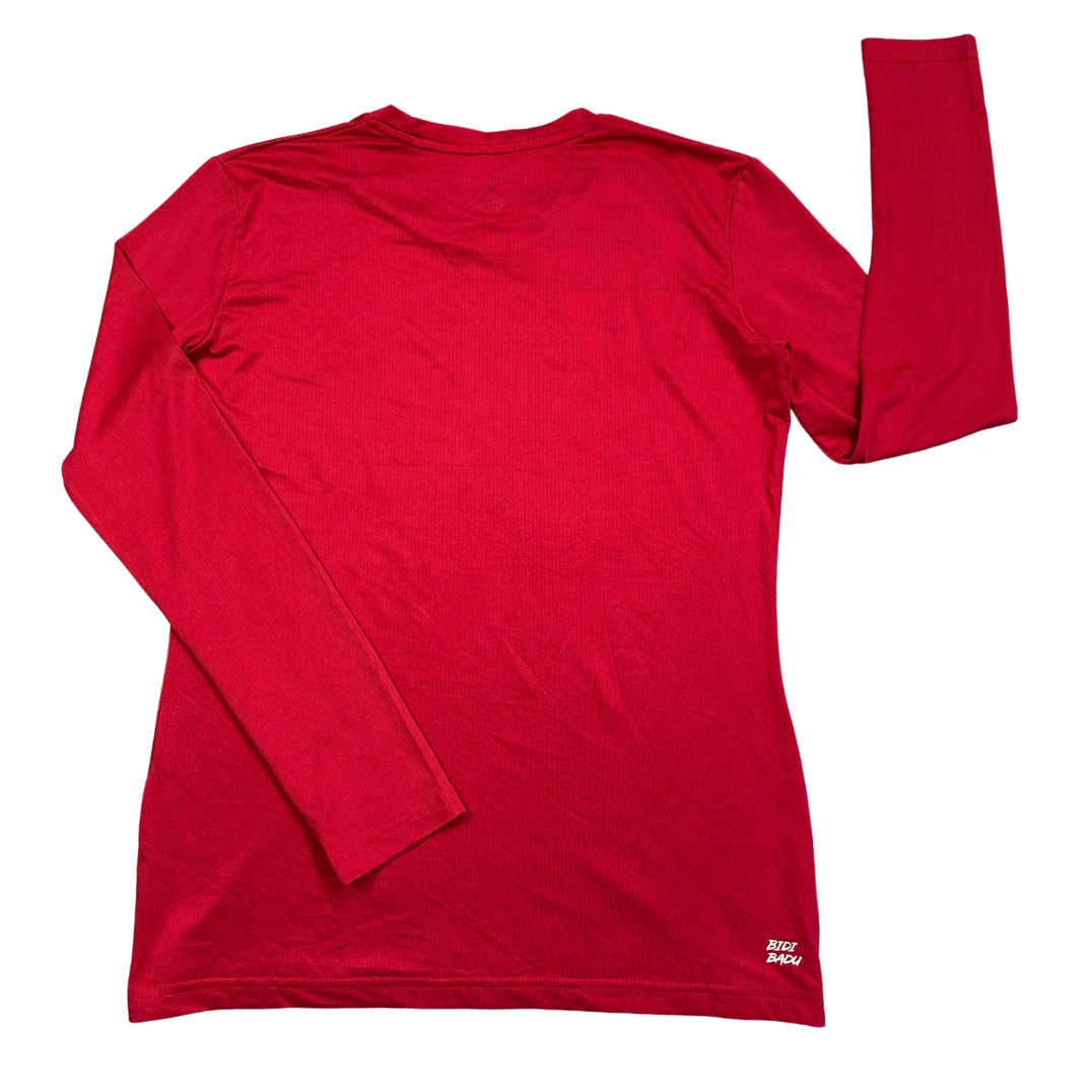 Bidi Badu® Red Performance Long Sleeve T-Shirt(S)