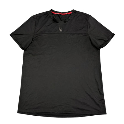 Spyder® Black Performance Athletic T-Shirt(L)