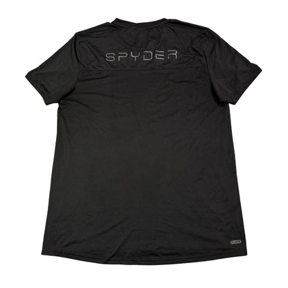 Spyder® Black Performance Athletic T-Shirt(L)