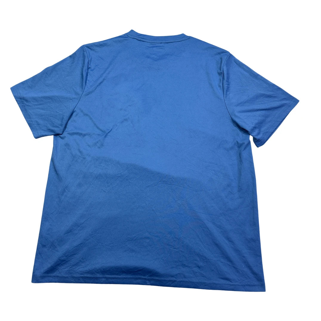 Fila® Blue Performance Athletic T-Shirt(L)