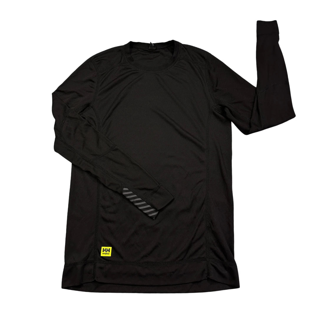 HH Workwear® Black Long Sleeve Performance Shirt(M)