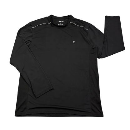 Workout® Black Performance Long Sleeve T-Shirt(2XL)