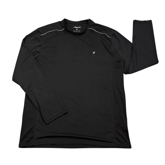 Workout® Black Performance Long Sleeve T-Shirt(2XL)