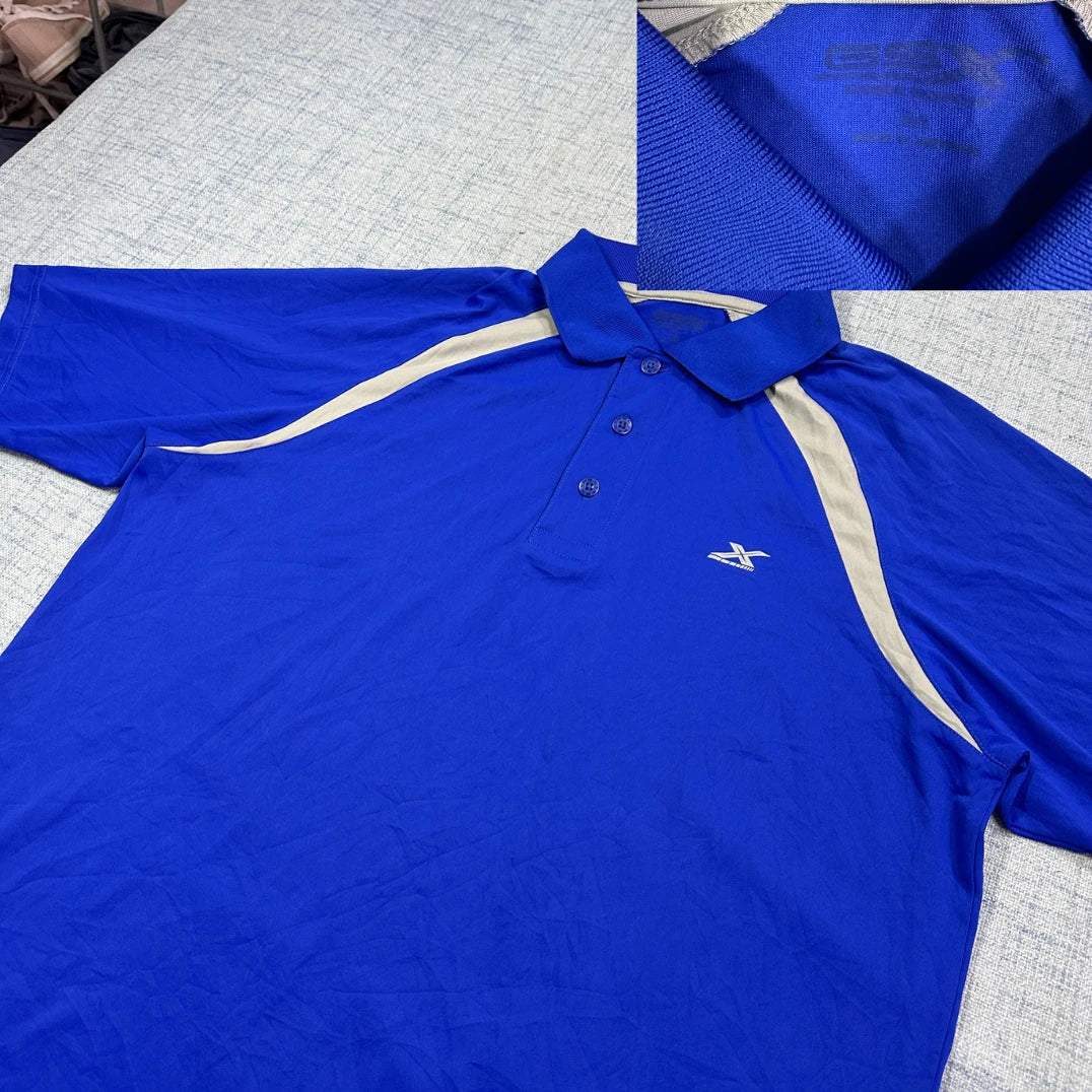 ESX® Blue Performance Polo Shirt(M)