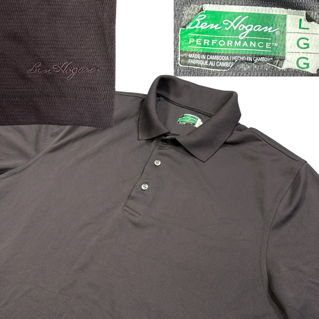 Thrift-and-treasures Charcoal Polo Shirt(L) Ben Hogan