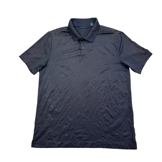 Perry Ellis® Navy Performance Polo Shirt(S)