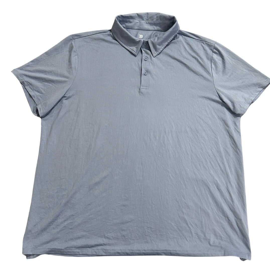 All In Motion light blue performance polo shirt