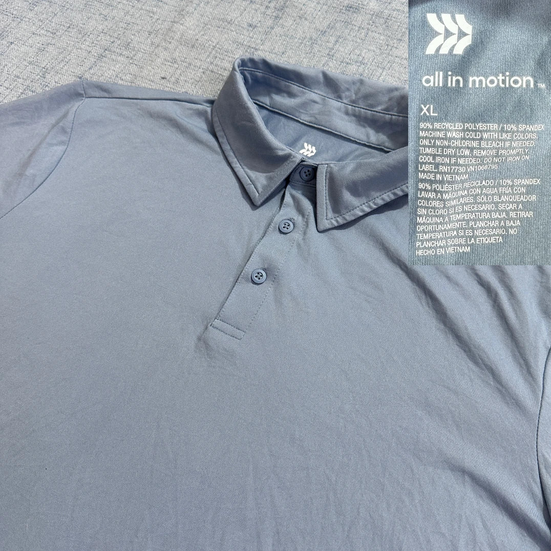 Thrift-and-treasures Blue Polo Shirt(XL) All in Motion