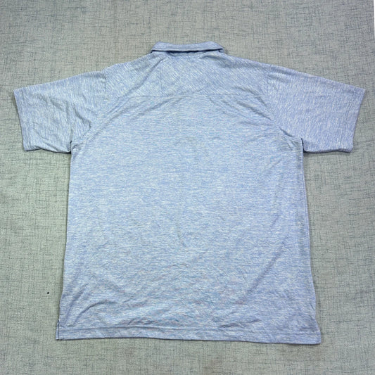 Light Blue Performance Polo Shirt(L)