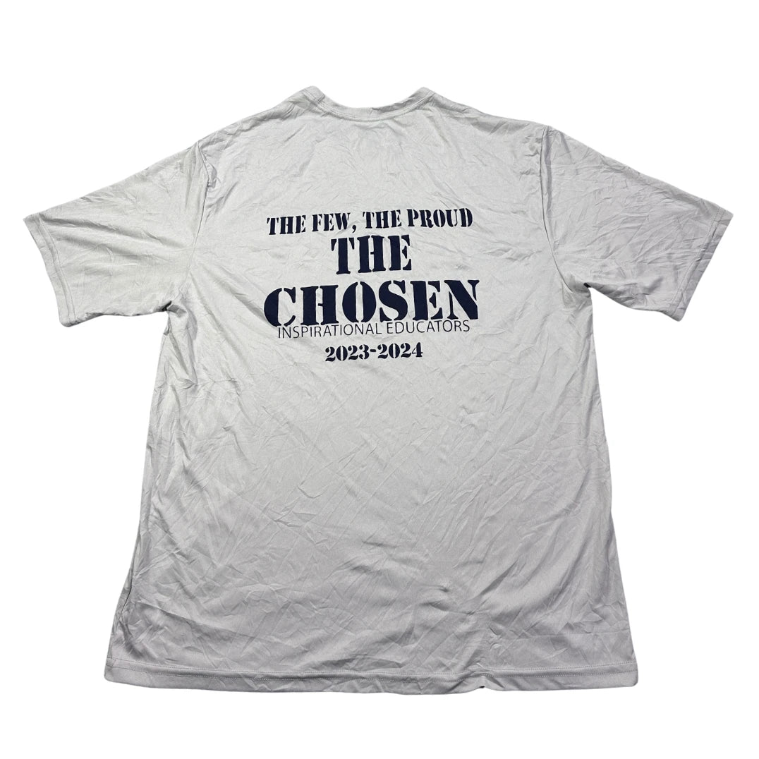 A4® United States Marine Corps JROTC Performance T-Shirt – Light Grey (L)