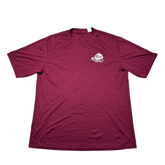 Semper Fi Odyssey Performance T-Shirt – Maroon (Medium)