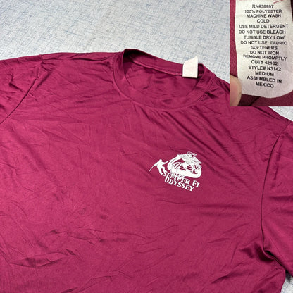 Semper Fi Odyssey Performance T-Shirt – Maroon (Medium)