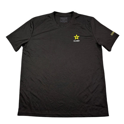 U.S. Army® Microfiber Performance T-Shirt – Black (Medium)